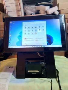 TOUCH DYNAMIC ACROBAT -AIO--J6412-LITE W/EPSON TM-T70II WIN 11PRO 256SSD 8GB RAM - Picture 1 of 24