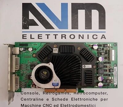Scheda video AGP NVIDIA Quadro FX 3000 Quadro4 980 XGL CUDA Workstation Server - Immagine 1 di 2