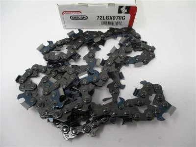 "Hoja de cadena de motosierra Oregon 72EXL070G 20"" 3/8"" 70 eslabones de transmisión barra artesanal" Foto 1 de 2