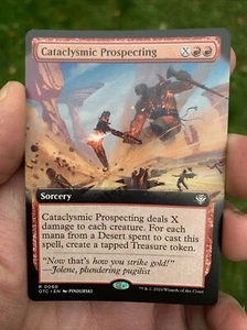 MTG Cataclysmic Prospecting (Extended Art) [Outlaws of Thunder Junction] - Picture 1 of 1