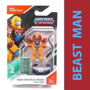 Mega Construx He-Man Masters of the Universe BEAST MAN Figure | Heroes Series 2 - Picture 1 of 12