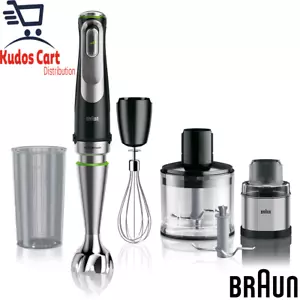 Braun Multi Quick Hand Blender Electric Food Mixer Chopper Whisk 5 Attachments - Picture 1 of 12