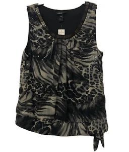 Lane Bryant Women's Plus Size 14/16 Sleeveless Top Black Shimmer NWT - Picture 1 of 9