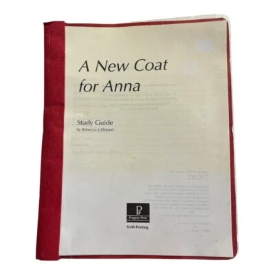 A New Coat for Anna Study Guide By R Guilleland-Store Sample-Progeny Press~M4 01 - Image 1 of 4