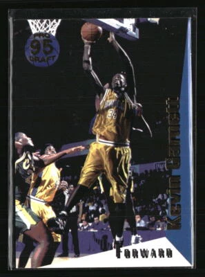 Kevin Garnett 1995 Collect-A-Card #52  Basketball Card - Image 1 of 2
