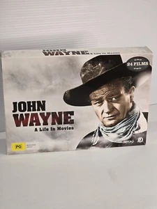 John Wayne DVD Box Set A Life in Movies 6 DVDs 24 Movies NTSC Region 4 - Picture 1 of 12
