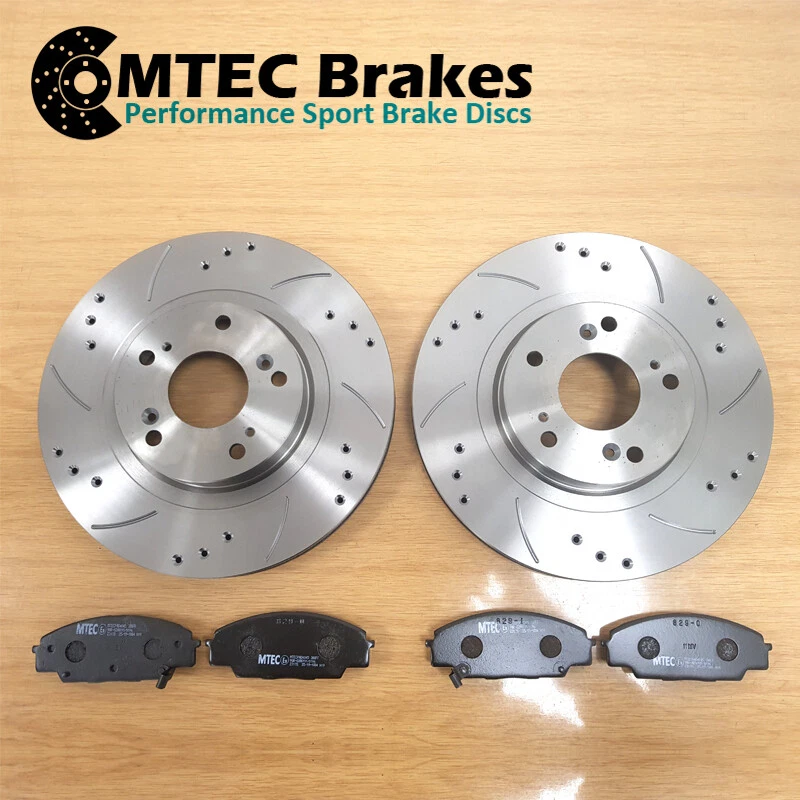 Alfa Romeo 156 Sport Wagon 3.2 Gta 02-03 Dischi Freno Anteriori & Pastiglie Mtec Foto 1 de 1