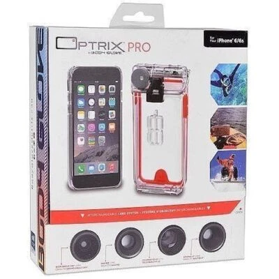Optrix by Body Glove Pro Kit iPhone 6 6s - Interchangeable Lens Kit, Waterproof - Image 1 of 4