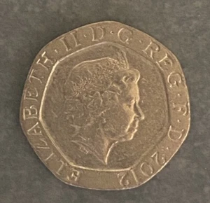 2012 Great Britain Brilliant Uncirculated 20 Pence QEII Coin! - Picture 1 of 3