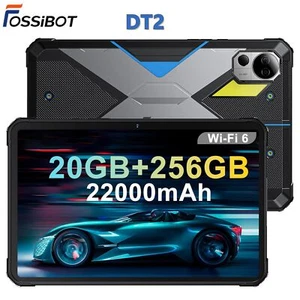 Tabletas exteriores FOSSiBOT DT2 20GB+256GB 22000mAh GPS Android MIL-STD-810H viajes - Imagen 1 de 12