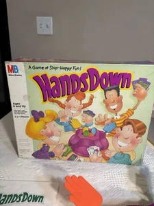 Hands Down Game Of Slap Happy Fun Milton Bradley Family Game Night Vintage 1990 - Picture 1 of 7