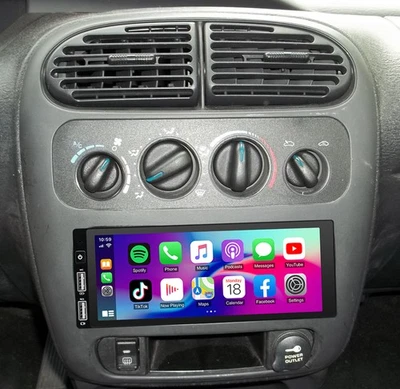 Rádio estéreo para carro Apple CarPlay para Dodge Neon/Plymouth Neon 1995-1999 GPS Wi-Fi - Imagem 1 de 4
