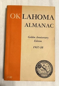 Oklahoma Almanac Golden Anniversary Edition 1957-58 - Bild 1 von 1
