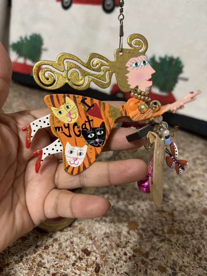 "Причудливое рождественское украшение ""Мой кот"" Silvestri Karen Rossi" - Изображение 1 из 4