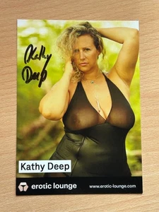 Kathy Deep - Erotic Lounge - Tarjeta de autógrafo firmada original - #42583 - Imagen 1 de 1