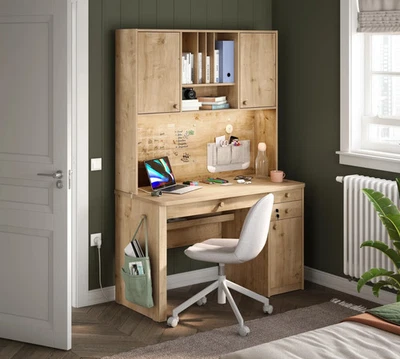 Cilek Mocha Genis großer Schreibtisch mit Regalaufsatz - Bild 1 von 4