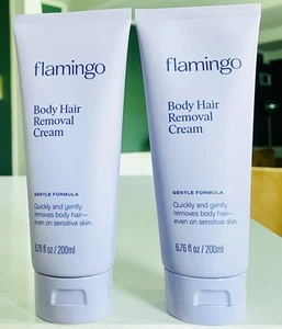 x2 New Flamingo Body Hair Removal Cream 6.76 oz sealed - Picture 1 of 1