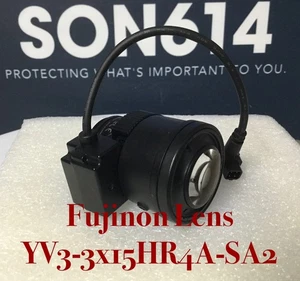 Lente de seguridad Fujinon YV3-3x15HR4A-SA2 con 15-50 mm 1,3 MP D/N IR asférica ¡PROBADA! - Imagen 1 de 15