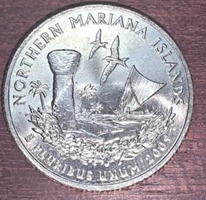 USA - 2009P - Washington ¼ $ - Northern Marianas - Rare - Picture 1 of 1