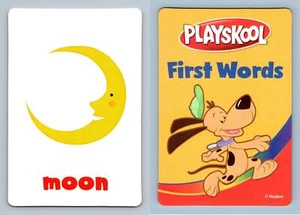 Moon - First Words Language Pre K-K Flash Card - Picture 1 of 1