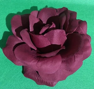 Grande scivolo capelli fiore rosa sposa/o uso come abbigliamento spilla matrimonio X3 - Foto 1 di 4