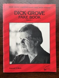 DICK GROVE FAKE BOOK Vol 1 - Concert C Book - Contemporary Fake Book Series 1985 - Picture 1 of 7