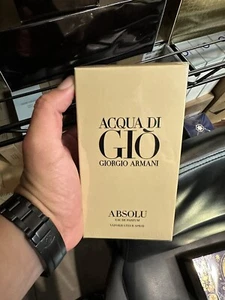 ACQUA DI GIO ABSOLU EDP 125ml/4.2oz SEALED DISCONTINUED VAULTED COLLECTOR - Picture 1 of 5