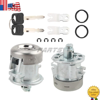 Cilindro e chaves de trava de porta para Ford F150 F250 F350 Super Duty 7C3Z-1521990-A - Imagem 1 de 4