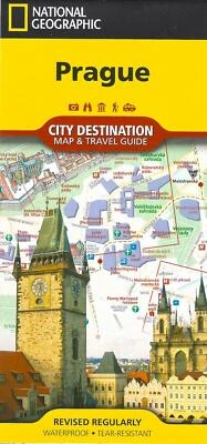 Mapa de calles de Praga, República Checa, mapas de destino de ciudades de National Geographic Foto 1 de 2
