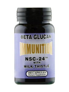 NSC-24 BETA GLUCAN with MILK THISTLE, 180 Caps  **Retirement Sale** - Picture 1 of 1