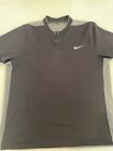 Nike Men’s Golf Modern Fit Shirt Size XL Black Gray