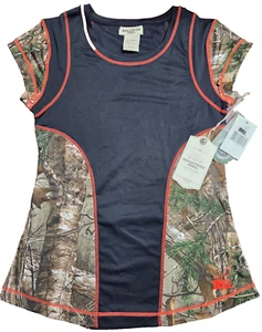 Realtree Girl #00201 RTG Quincy Tee RT Xtra/Black Large - Picture 1 of 1