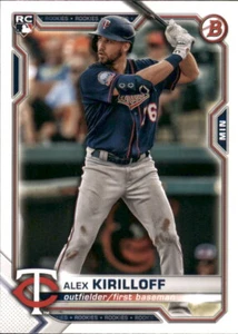 2021 Bowman #75 Alex Kirilloff RC - NM-MT - Picture 1 of 2