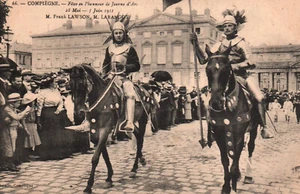 CARTE POSTALE - OISE, 60 - COMPIEGNE -FETES EN L'HONNEUR DE JEANNE D'ARC, LAWSON - Imagen 1 de 2