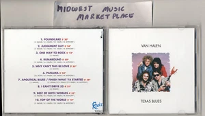 Van Halen - Texas Blues - seltene neuwertige versiegelte Import-CD - Dallas 1991 Resonanzboden - Bild 1 von 2