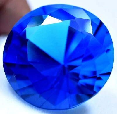 Lab Created 55.95 Ct Lustrous Blue Tanzanite GGL Certified Sparkling AAA+ Gem - Image 1 of 4