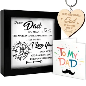 Best Dad Ever Gifts Fathers Day Gifts For Husband Father's Day Craft - Picture 1 of 6
