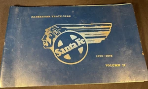 Santa Fe Passenger Train Cars 1870-1975 Volume 2 by Ellington & Shine 12 x 19 ½ - Picture 1 of 15