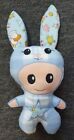 Bunny onesy stuffed toy doll Boy and girl handmade 14ins in size