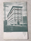 i546 Postcard MA Massachusetts Bay State Bank Building Lawrence Mass -glitter