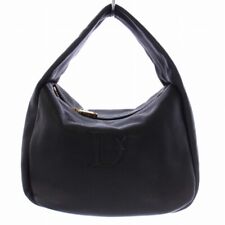 Dsquared2 Handbag Logo Leather Black /Bm Gy29 Ladies
