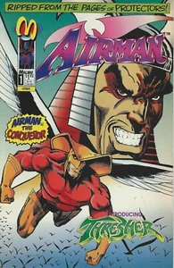 Malibu Comics Airman vs Conqueror introducing Thresher Issue #1 January 1993 - Picture 1 of 2