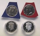 2019 Kennedy Half PDSS Set wSilver & Clad Proofs in Air Tight Holders & Mint PD