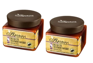Savannah Hair Therapy Shea Butter Treatment Masque 16.9 Oz Set of 2 - Picture 1 of 6