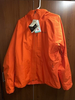 Marmot Waypoint Gore-Tex Mens Jacket, Red Sun/Orange XL BRAND NEW MSRP $275 - Image 1 of 4