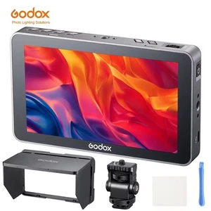 Godox GM6S Pro 5.5 Inch 4K HDMI 3D-LUT Touch-Screen Camera Field Video Monitor - Picture 1 of 8