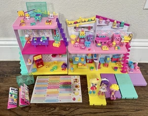 🔥Shopkins Lot Happy Places House 3 Shoppies Dolls Furniture As Pictured 141 Pcs - Picture 1 of 21