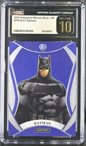 Batman 2024 Warner Bros. 100th #PW-B-01 CGC Pristine 10 - Picture 1 of 2