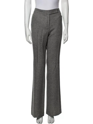 $500 Akris Punto Wide Leg Pants Size: L | US10, FR42 Grey - Image 1 of 3