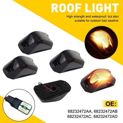 LED Cab Roof Top Marker Light For 2014-2023 Dodge RAM Promaster 1500 2500 3500 - Image 1 of 4